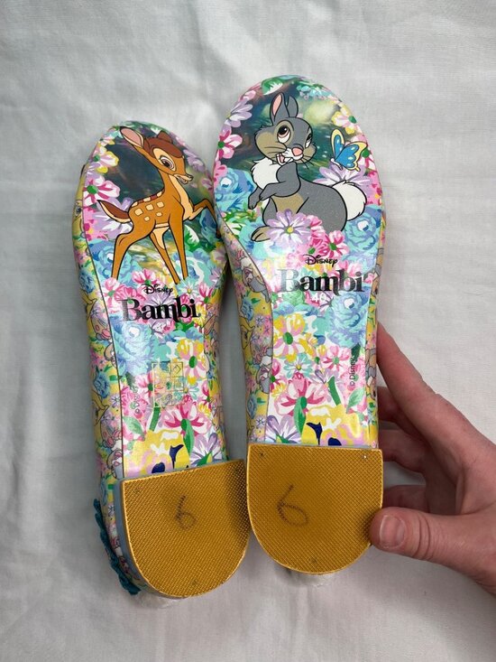 Irregular Choice forest Friends Bambi Disney flat thumper  Disney Bambi Irregular Choice Womens Loafter Shoes Thumper Size 40 EU